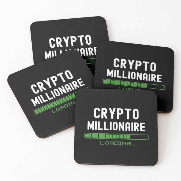 Item preview, Crypto Millionaire Loading designed and sold by blueskygiftco.