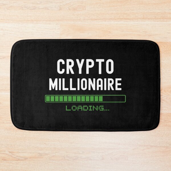 Item preview, Crypto Millionaire Loading designed and sold by blueskygiftco.