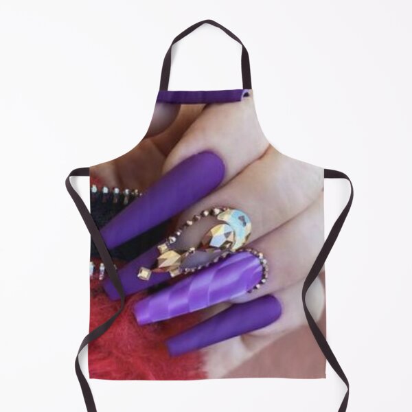 Item preview, Awesome purple nails designs. designed and sold by Lan thi Nguyen.