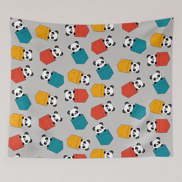 Item preview, Panda in a Pocket - Funny Panda Bear designed and sold by designandclouds.