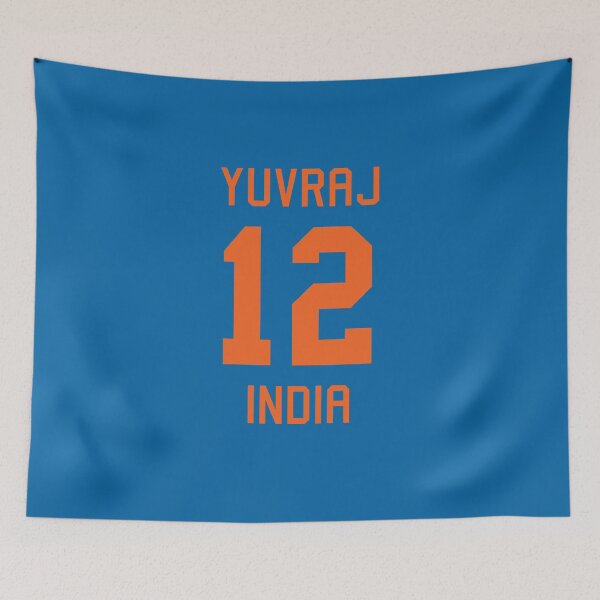 Item preview, Yuvraj Singh | 12 | Indian Cricket Jersey designed and sold by CHAMPION WARRIOR.