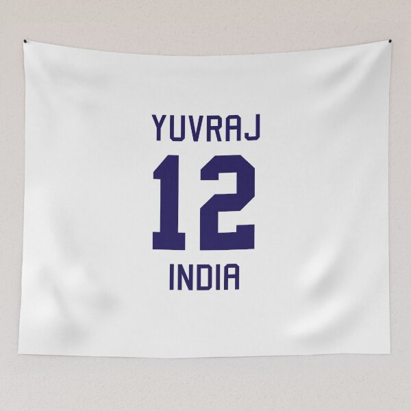 Item preview, Yuvraj Singh | 12 | Indian Cricket Jersey designed and sold by CHAMPION WARRIOR.