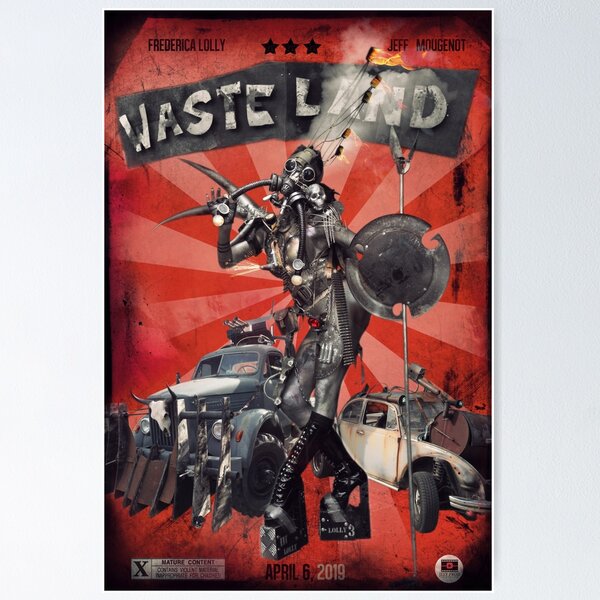 Wasteland lolly by Jeff Mougenot Poster