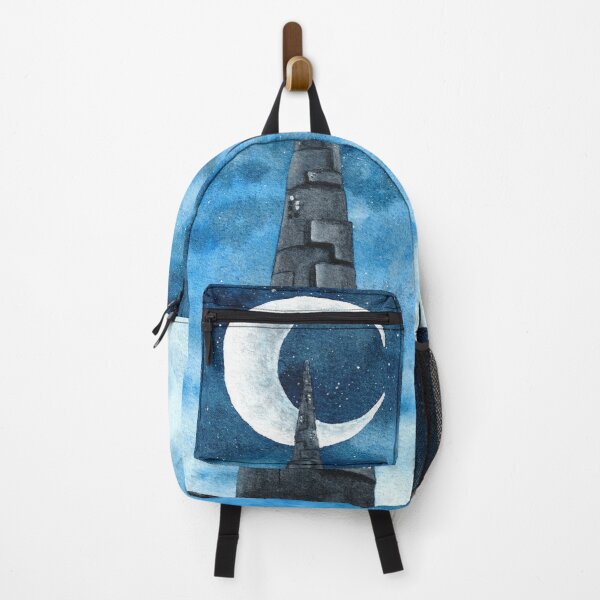 Item preview, sci-fi tower with night sky designed and sold by J sora.