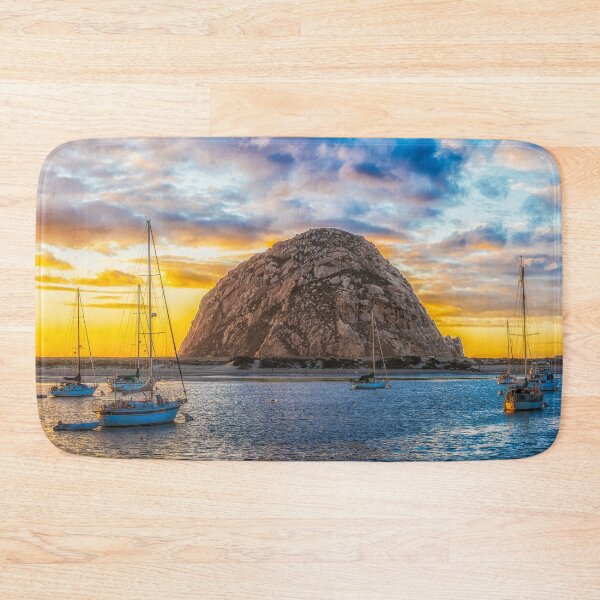 Item preview, Morro Rock and Sailboats designed and sold by Fernando Margolles.