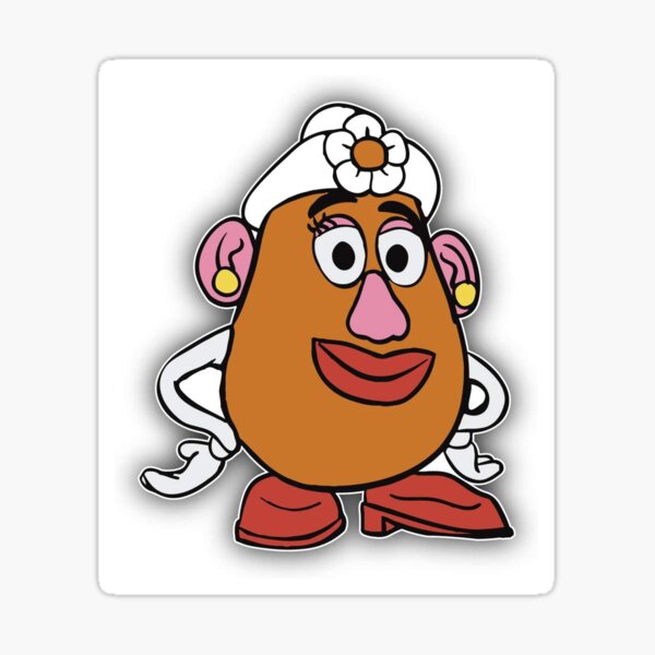 Potato Face Stickers Redbubble