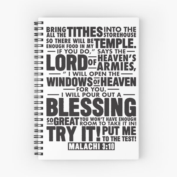 Item preview, Malachi 3:10 Bring All The Tithes Into The Storehouse designed and sold by plushism.