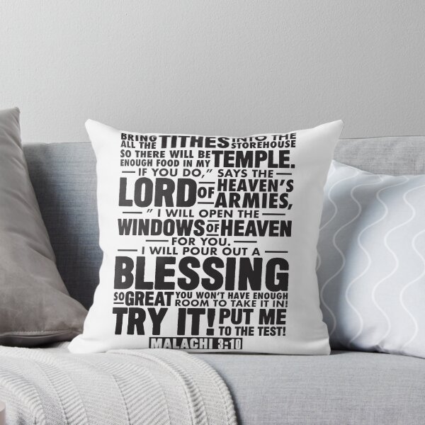Item preview, Malachi 3:10 Bring All The Tithes Into The Storehouse designed and sold by plushism.