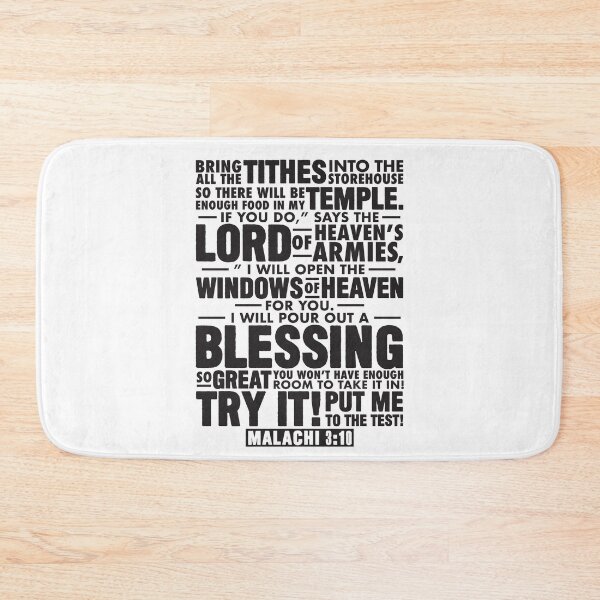Item preview, Malachi 3:10 Bring All The Tithes Into The Storehouse designed and sold by plushism.
