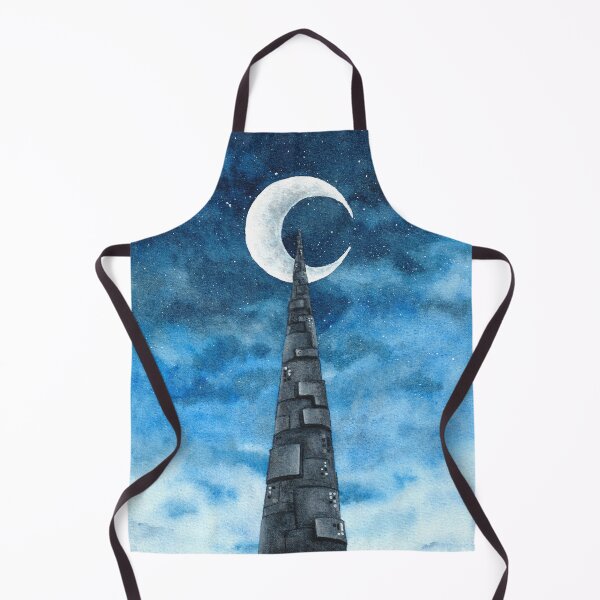 Item preview, sci-fi tower with night sky designed and sold by J sora.