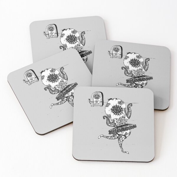 Item preview, Monster Ballet Dance With Vintage Radio designed and sold by BrandNameNerd.
