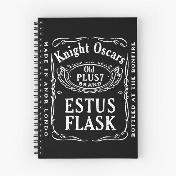 Item preview, Knight Oscar's Estus Flask - Bottled at the Bonfire - Gamer Gift designed and sold by jacob-jendrey.