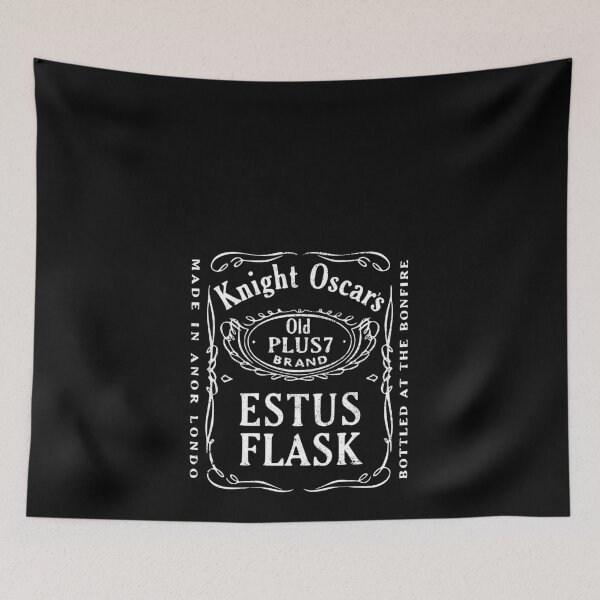 Item preview, Knight Oscar's Estus Flask - Bottled at the Bonfire - Gamer Gift designed and sold by jacob-jendrey.