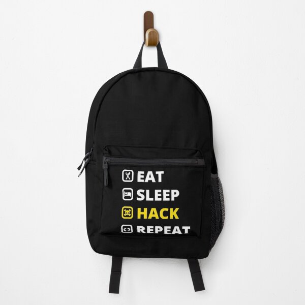 Item preview, Eat Sleep Hack Repeat designed and sold by DevGoodies.