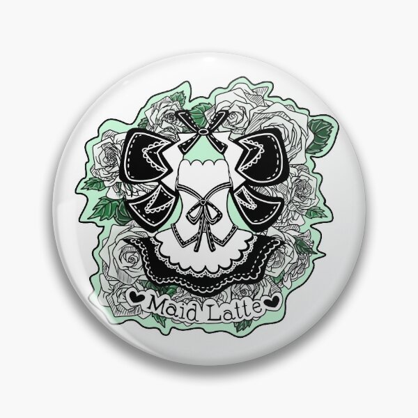 Item preview, Maid Latte Lace/Rose Logo designed and sold by thirdantlerart.