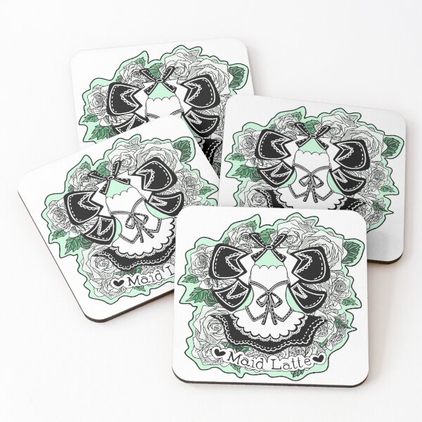 Item preview, Maid Latte Lace/Rose Logo designed and sold by thirdantlerart.