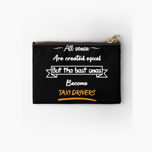 Item preview, The best women become taxi drivers (English) designed and sold by 2Girls1Shirt.