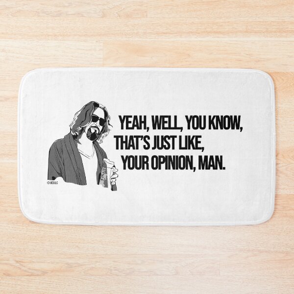Item preview, The big lebowski, Your Opinion designed and sold by AsKartongs.