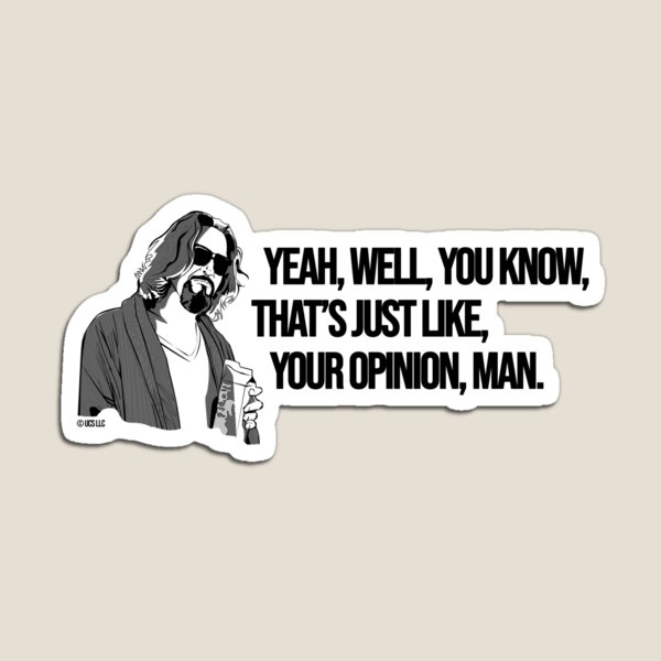 Aperçu de l'œuvre Le grand lebowski, votre avis créée et vendue par AsKartongs.