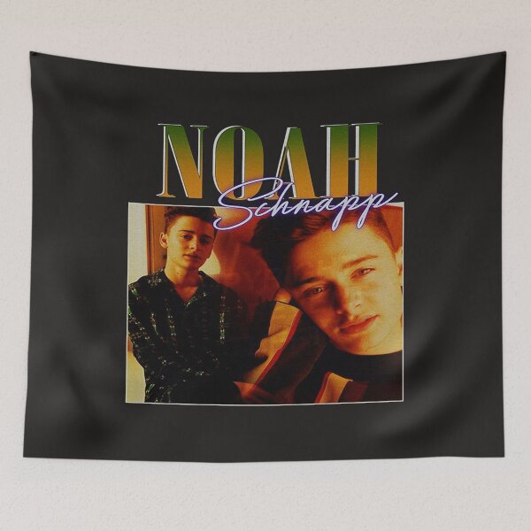 Item preview, Noah Schnapp 90s Vintage Black T-Shirt-4500 designed and sold by LoisCormier.