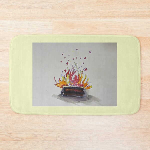 Item preview, Light the Match - Heart on Fire (Take 2) designed and sold by Phyllis   Small.