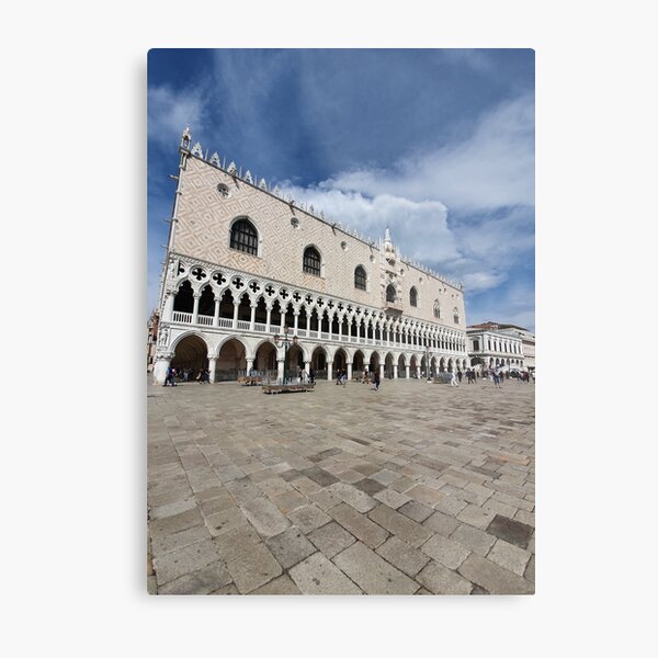Venice Doge Palace view Metal Print