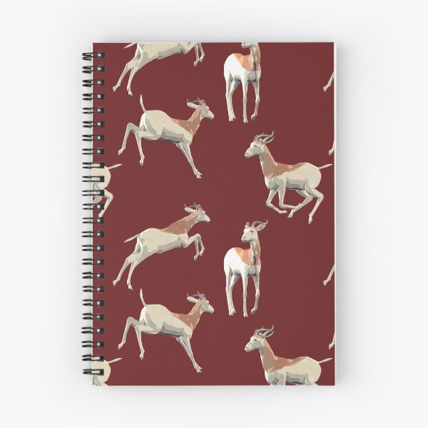Item preview, Dama Gazelle on a Dark Red Background designed and sold by Kay Patterson.