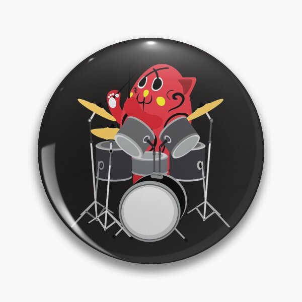 Item preview, Nyango Star Mascot Drummer T Shirt-4500 designed and sold by LoisCormier.