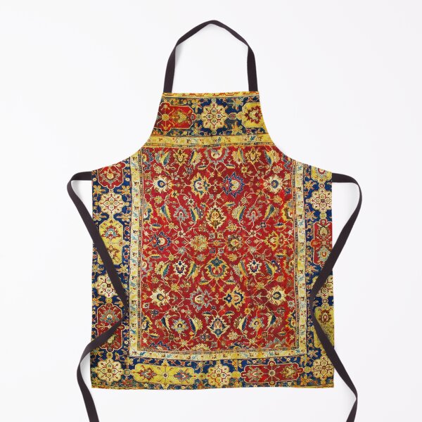 Item preview, Safavid 17th Century Coronation Carpet Print designed and sold by Vicky Brago-Mitchell®.