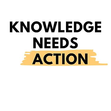 Artwork thumbnail, Knowledge needs action by beProgrammer