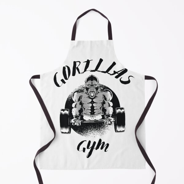 Item preview, Gorillas Gym Fitness Bodybuilding Gorilla King Kong designed and sold by Bearded-Viking.