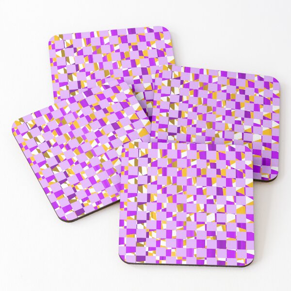 Item preview, Crazy Checks (cerise & pink) designed and sold by David Roland.