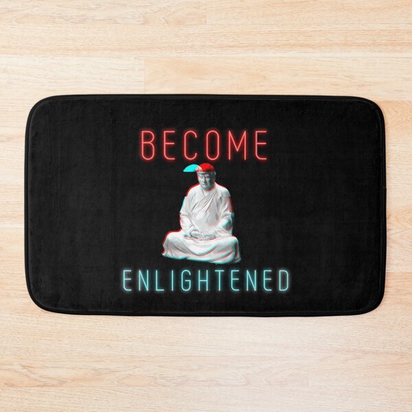 Item preview, .BECOME ENLIGHTENED Trump meditating statue designed and sold by Sabrinaski.