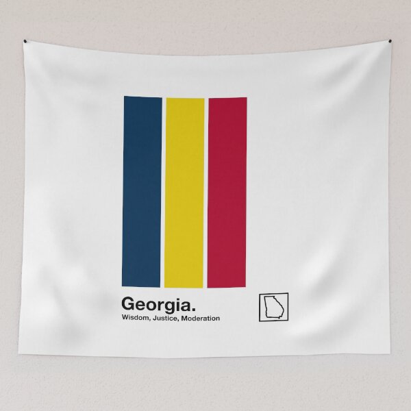 Item preview, Georgia  // Original Minimalist Artwork Poster Design designed and sold by AestheticNow.