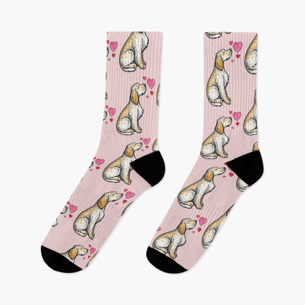 Item preview, English Setter love designed and sold by animalartbyjess.