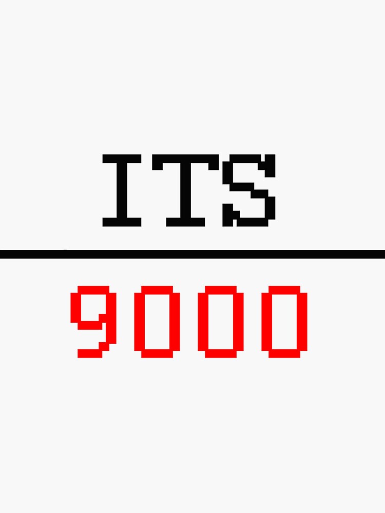 over 9000 pop