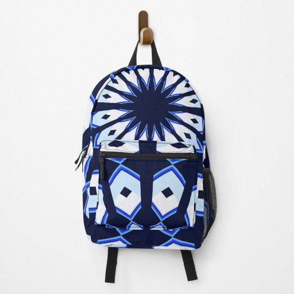 Item preview, Blue and White Circular Optical Illusion designed and sold by ckylin.