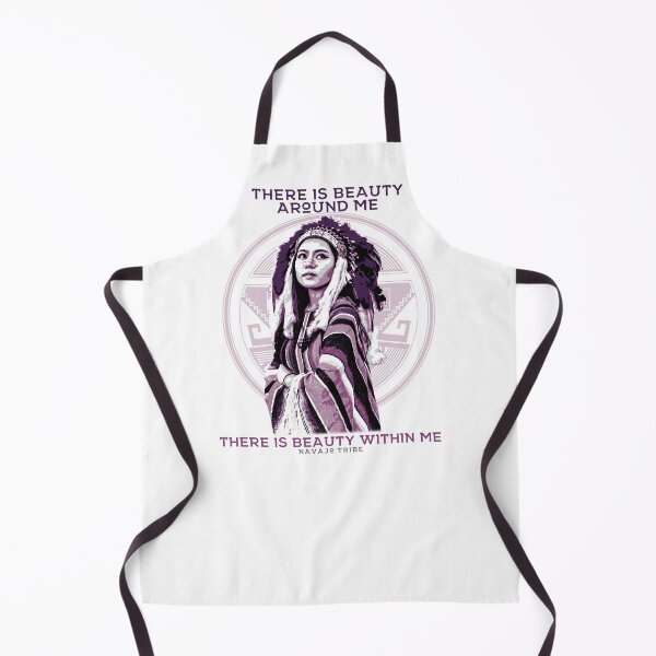Item preview, There is Beauty Around Me and Within Me, Navajo Tribe Proverb, Native American designed and sold by Proverbial Wisdom Design.