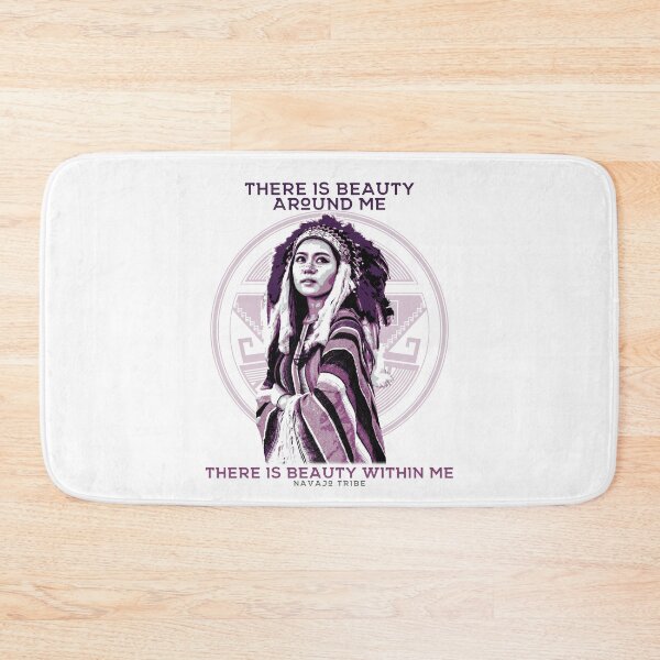 Item preview, There is Beauty Around Me and Within Me, Navajo Tribe Proverb, Native American designed and sold by Proverbial Wisdom Design.