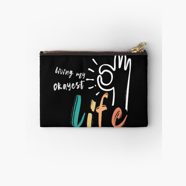 Item preview, Living My Okayest Life designed and sold by SurfolioPrints.