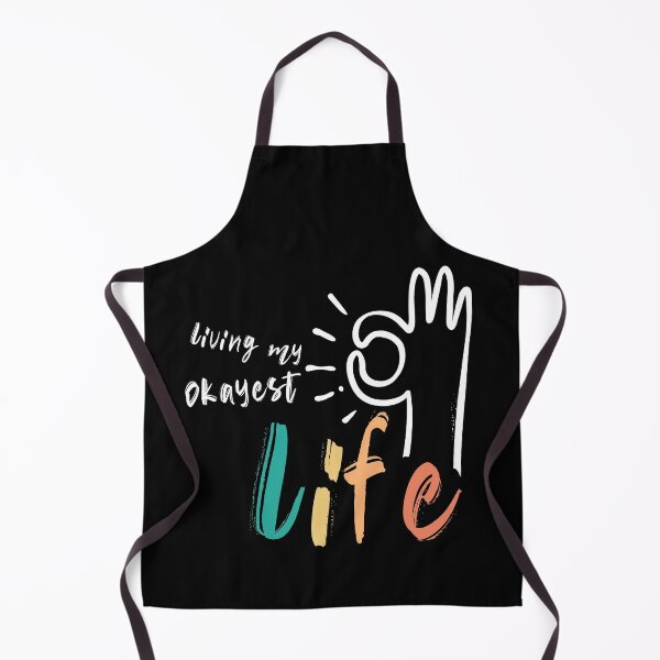 Item preview, Living My Okayest Life designed and sold by SurfolioPrints.
