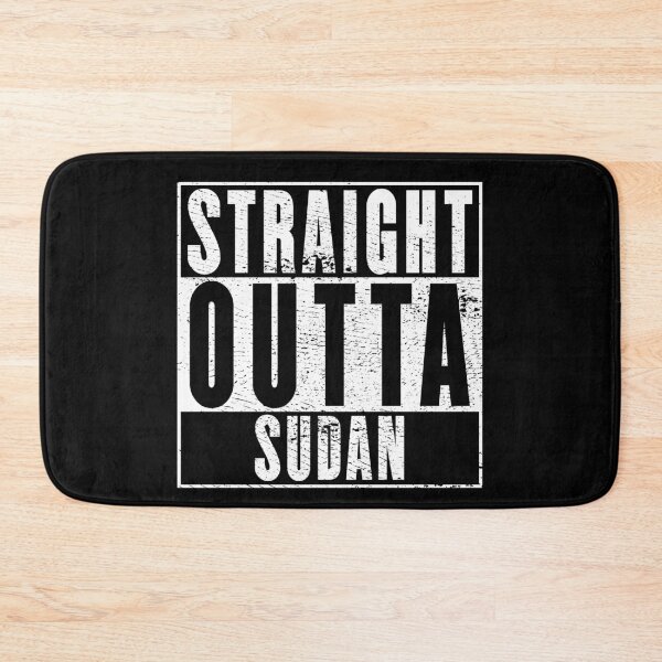 Item preview, Straight Outta Sudan designed and sold by RandomStuffShop.