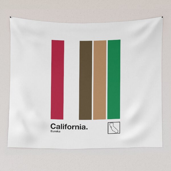 Item preview, California  // Original Minimalist Artwork Poster Design designed and sold by AestheticNow.
