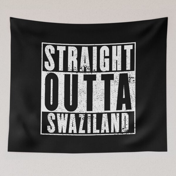Item preview, Straight Outta Swaziland designed and sold by RandomStuffShop.