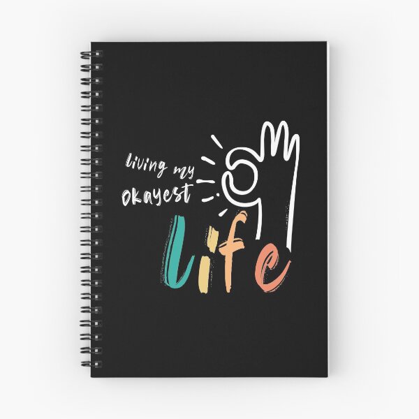 Item preview, Living My Okayest Life designed and sold by SurfolioPrints.