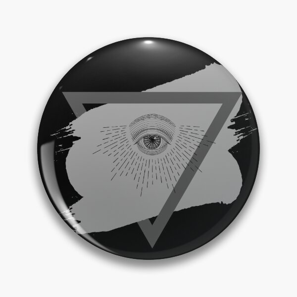 Item preview, Illuminati eye in upside down triangle designed and sold by kocakashop.