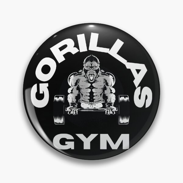 Item preview, Gorillas Gym Fitness Bodybuilding Gorilla King Kong designed and sold by Bearded-Viking.