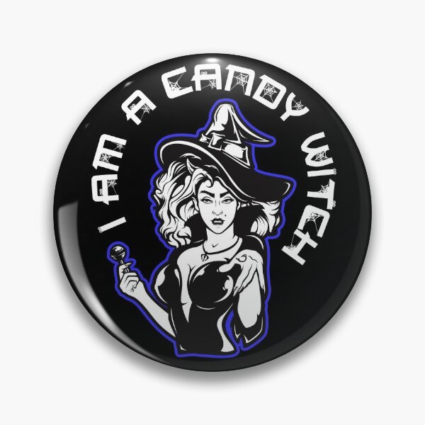 Item preview, I am a Candy Witch - Bubble Gum Blue Lollypop designed and sold by NoMatterLab.