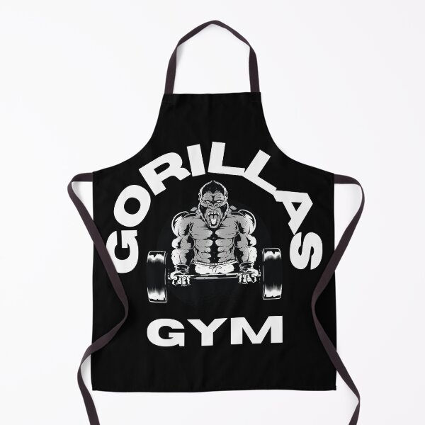 Item preview, Gorillas Gym Fitness Bodybuilding Gorilla King Kong designed and sold by Bearded-Viking.