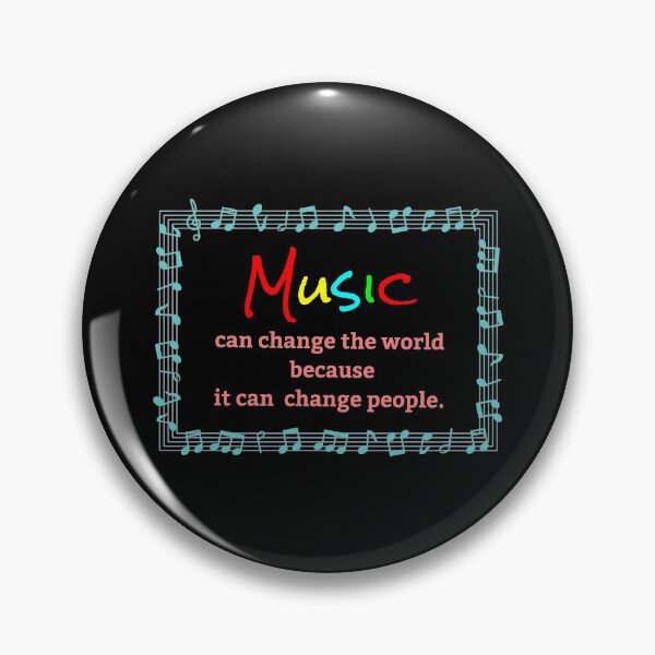 Item preview, Beautiful music quote. Music can change the world because it can change people.  designed and sold by efenem.